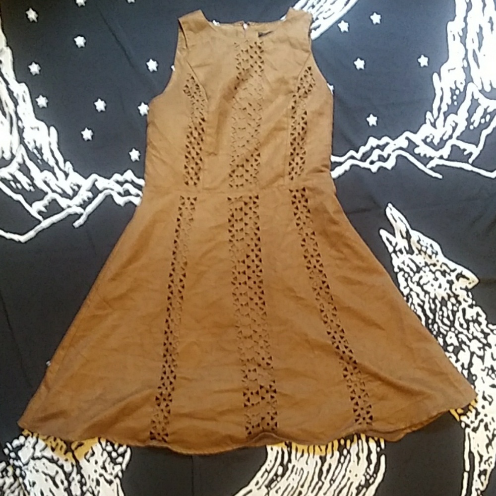Faux Suede Dress Mossimo Supply